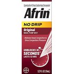 Afrin No Drip Extra Moisturizing Nasal Spray (15ml bottle)