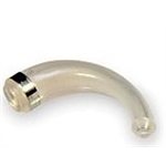 Earhooks - Small Round 1 / 4 Moon, Beige (10 / pk)