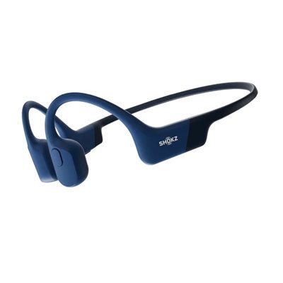55% OFF Shokz OpenRun Wireless Bluetooth Bone Conduction Headphones (Blue)