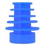 Grason MO Series Single Use Eartips - Flanged, 7-11mm, Blue (100 / pk)